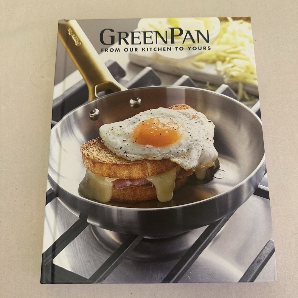 NEW!! The Original Green Pan Cookbook, Hardcover 2025 Cook's Journal VOL II